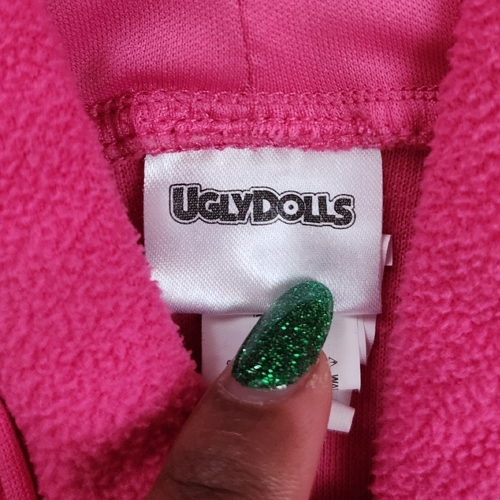 UnglyDolls Kids Plush Pink Festive Childs Dress Up Jacket Outerwear, sz 4-6 - Picture 3 of 11